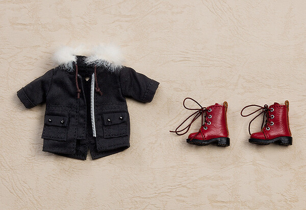 Warm Clothing Set: Boots & Duffel Coat (Black), Good Smile Company, Accessories, 4580590163843